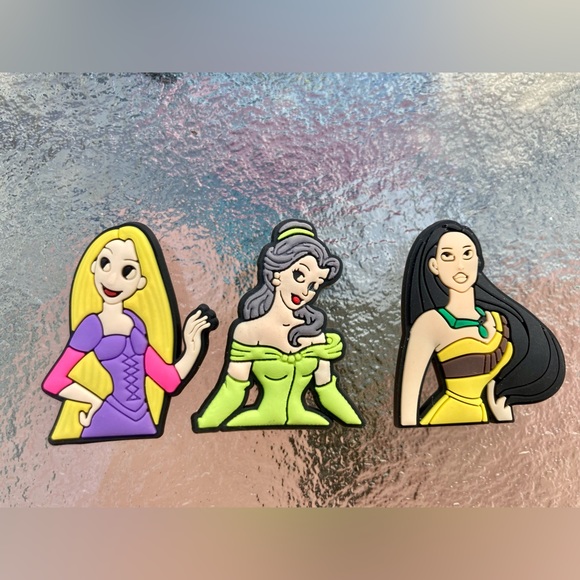 Disney Princess Crocs Jibbitz 3 Piece Set - Picture 3 of 6